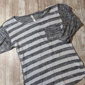 DNA Couture Striped Long Sleeve